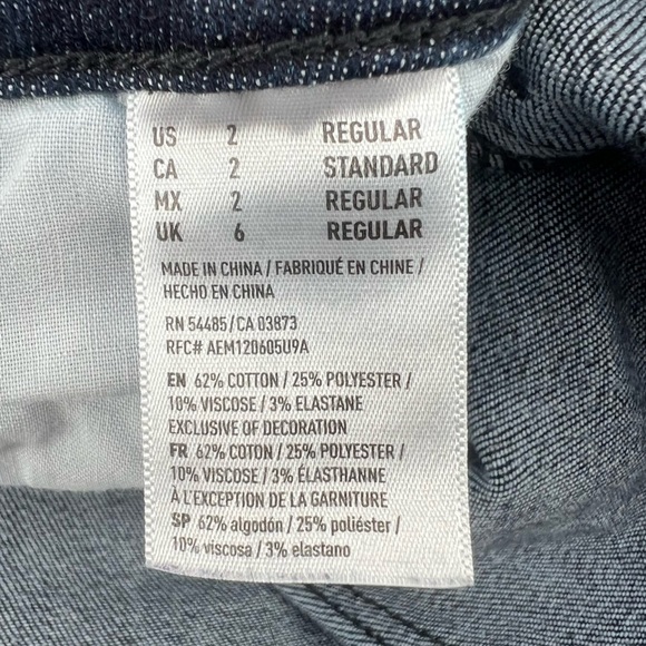 American Eagle Outfitters Super High Rise Jeggings Size 2 Women’s - Picture 4 of 6